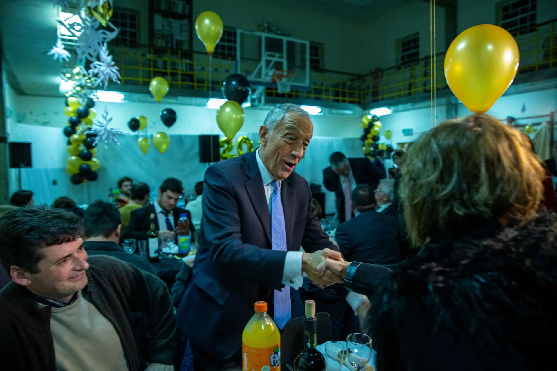 Mensagem de Ano Novo do Presidente a partir do Corvo