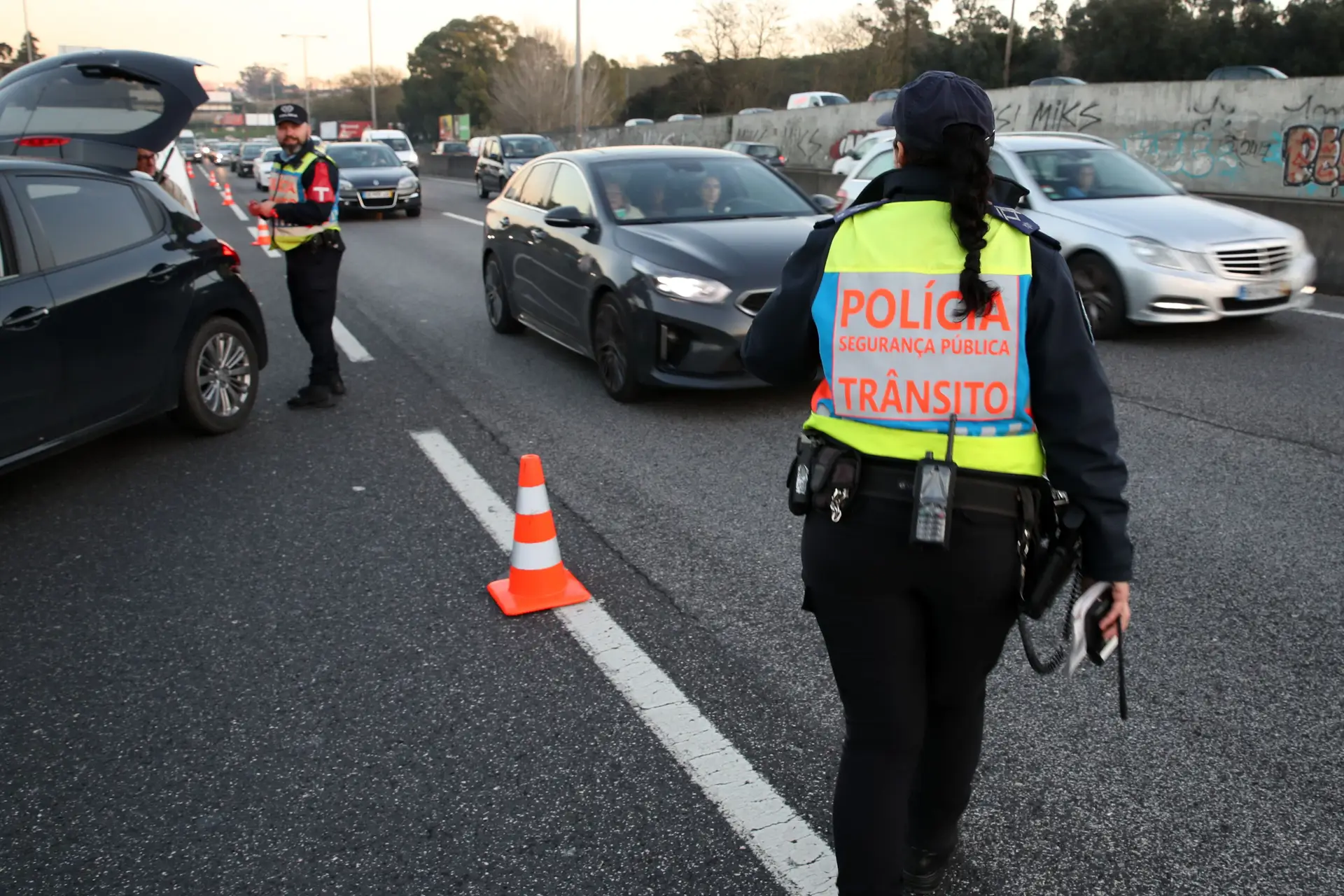 Campanha de fiscalização 'Taxa Zero ao Volante' na estrada a partir de terça-feira