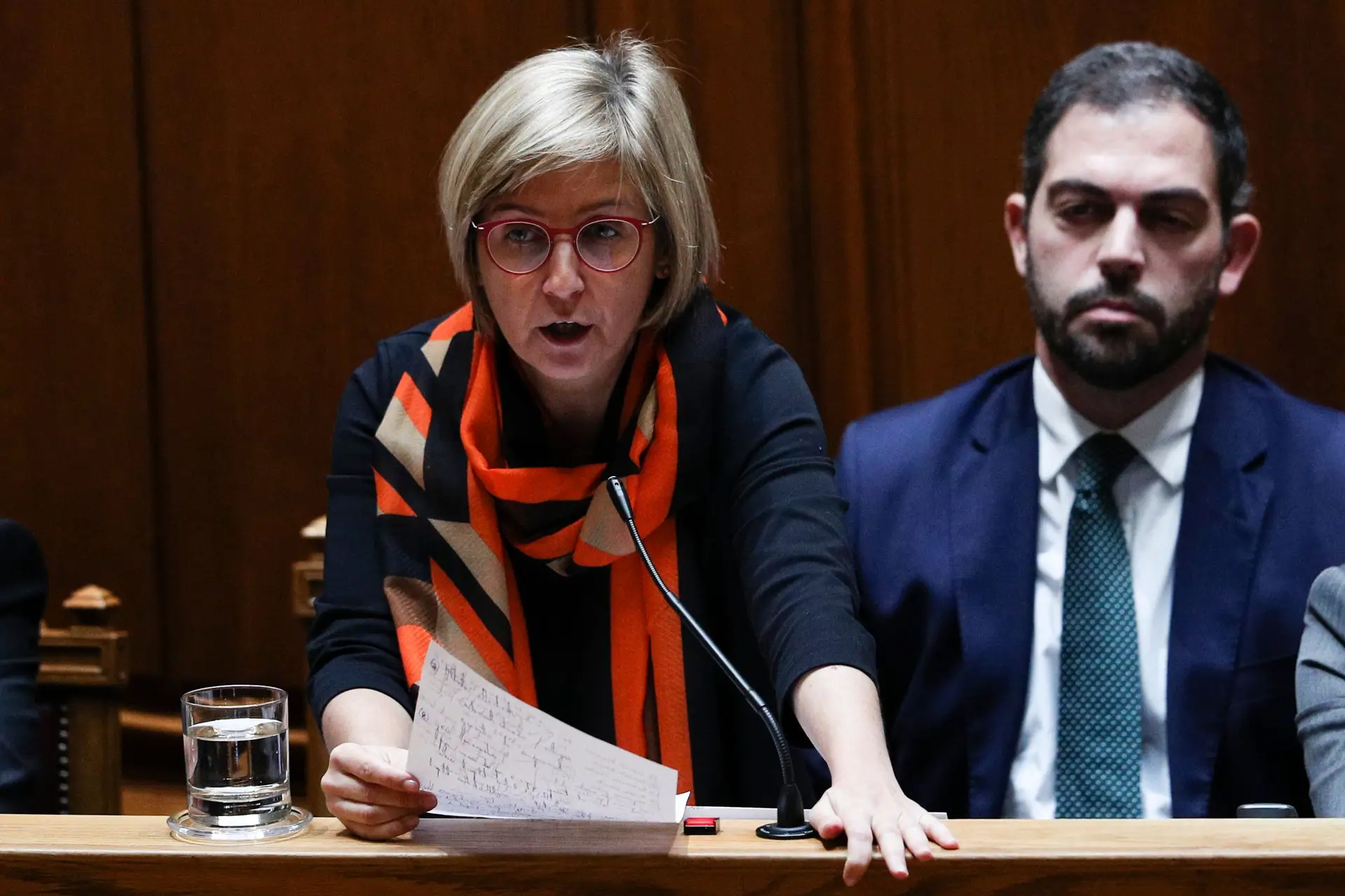 Ministra rejeita Saúde em "modelo de supermercado" baseado em vales