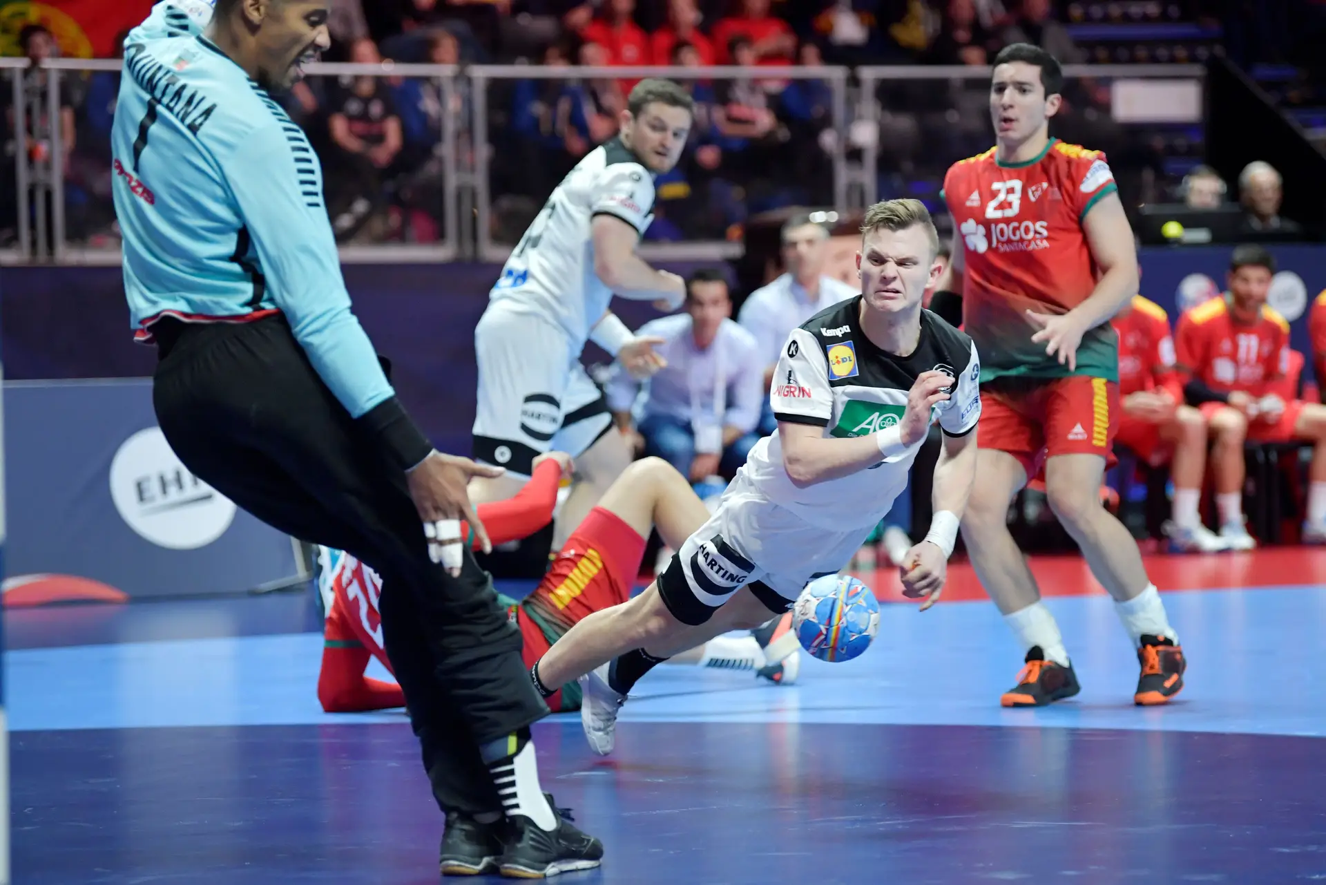 Portugal perde com Alemanha em andebol e termina no sexto lugar