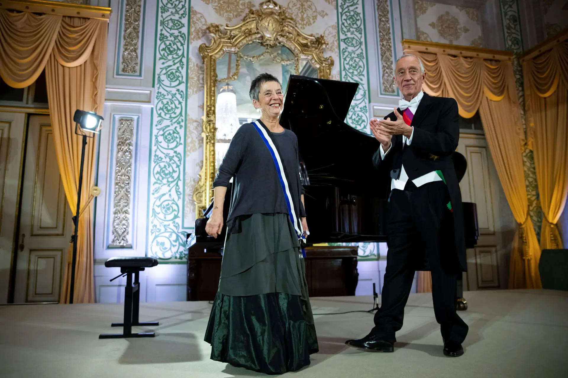 Marcelo Rebelo de Sousa condecorou Maria João Pires, “exemplo de excelência de Portugal”