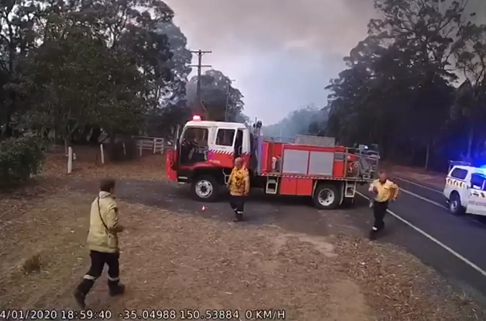 A velocidade a que se alastra um incêndio