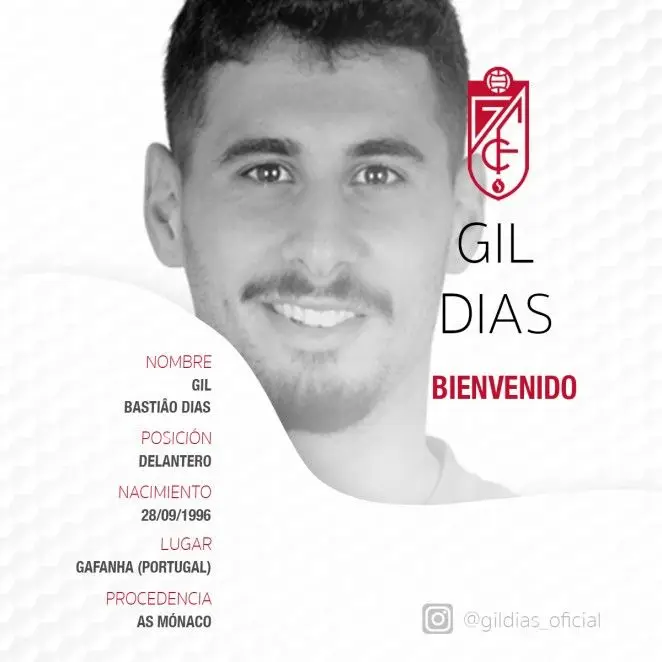 Sic Noticias Portugues Gil Dias Vai Jogar No Granada Por Emprestimo Do Monaco