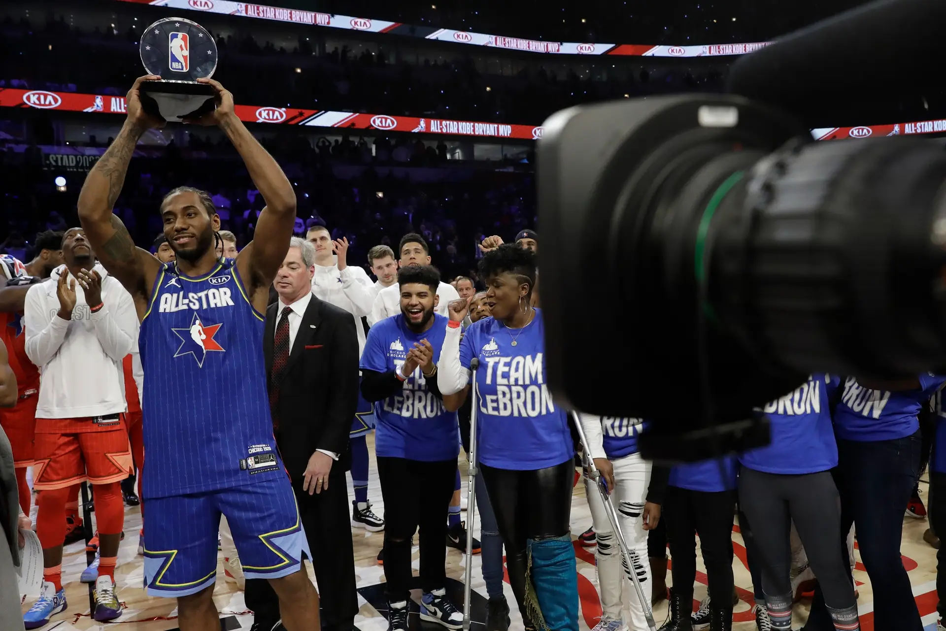 Equipa LeBron vence intenso All Star Game da NBA em nome de Kobe Bryant