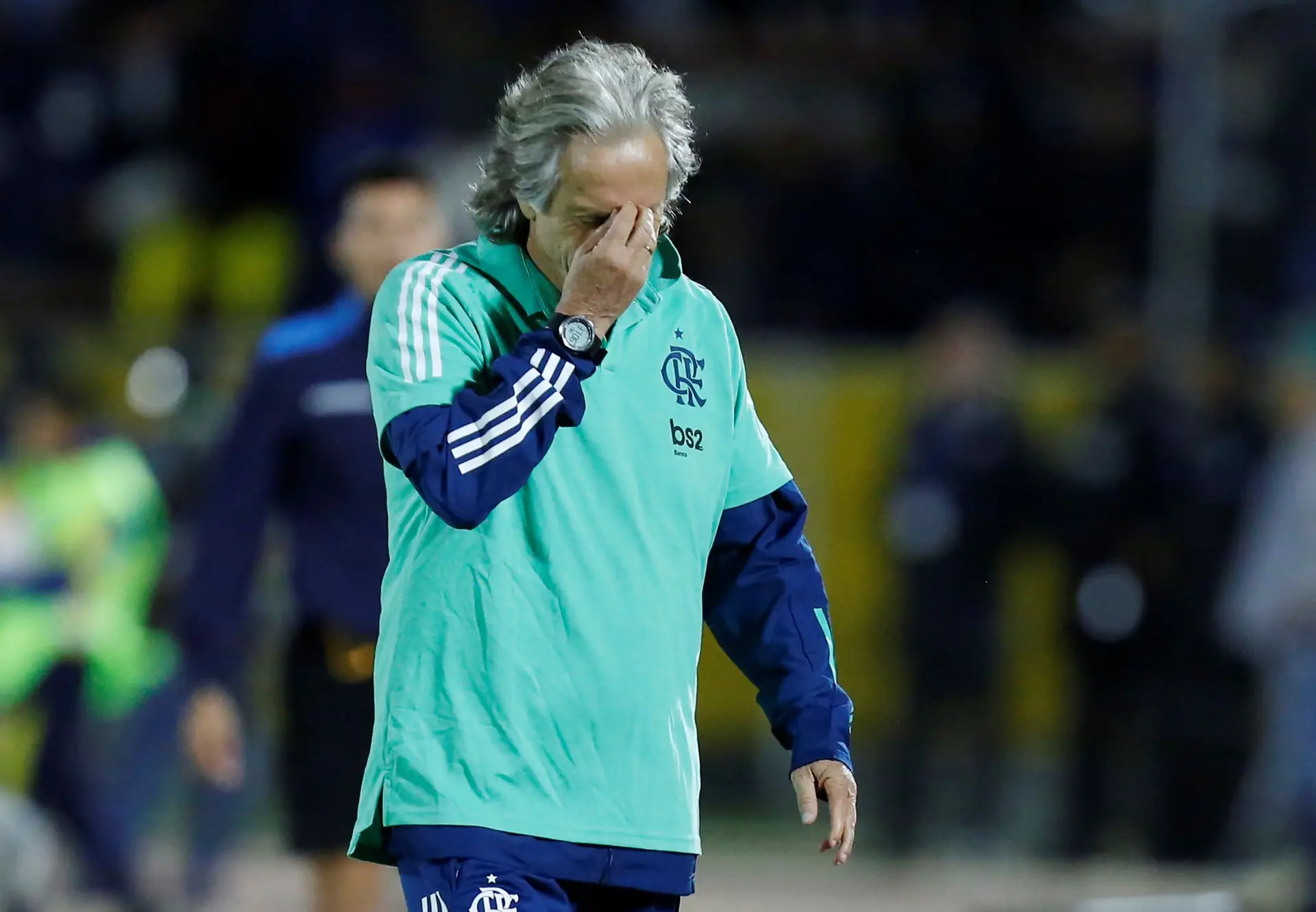 Contra-análise realizada por Jorge Jesus com resultado inconclusivo para Covid-19