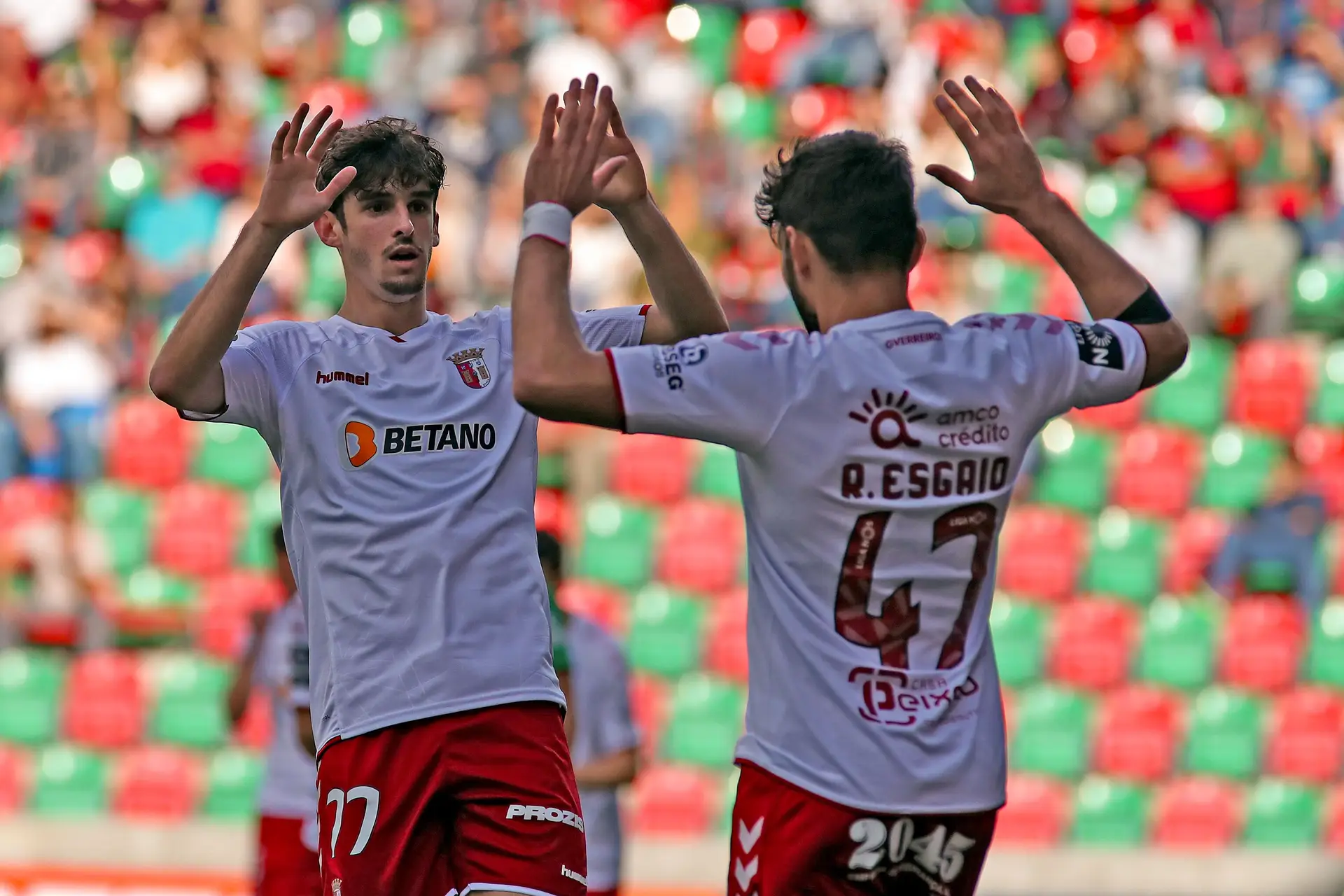 Sporting de Braga vence Marítimo e reforça 3.º lugar da Primeira Liga