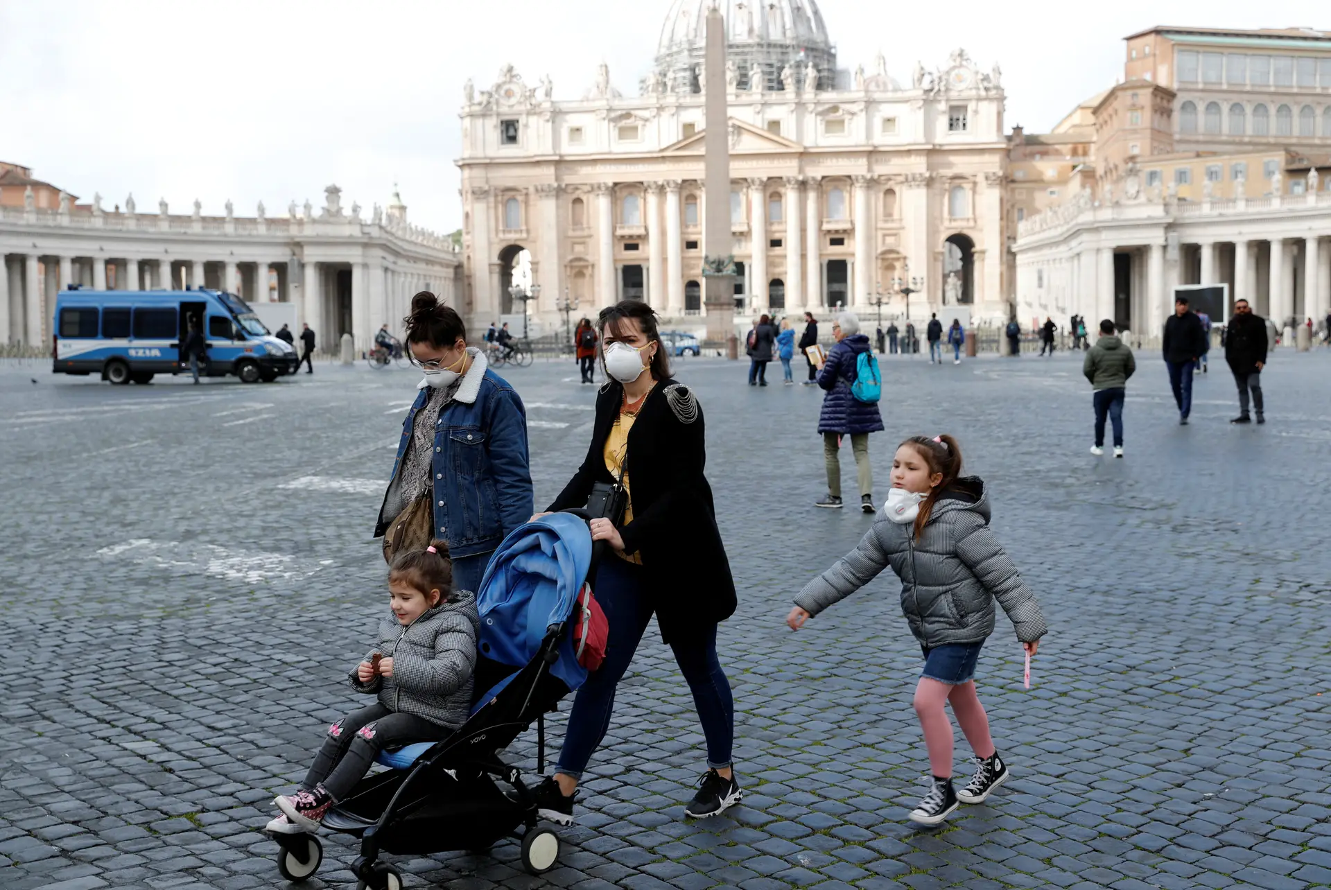 Primeiro caso de infeção por coronavírus no Vaticano