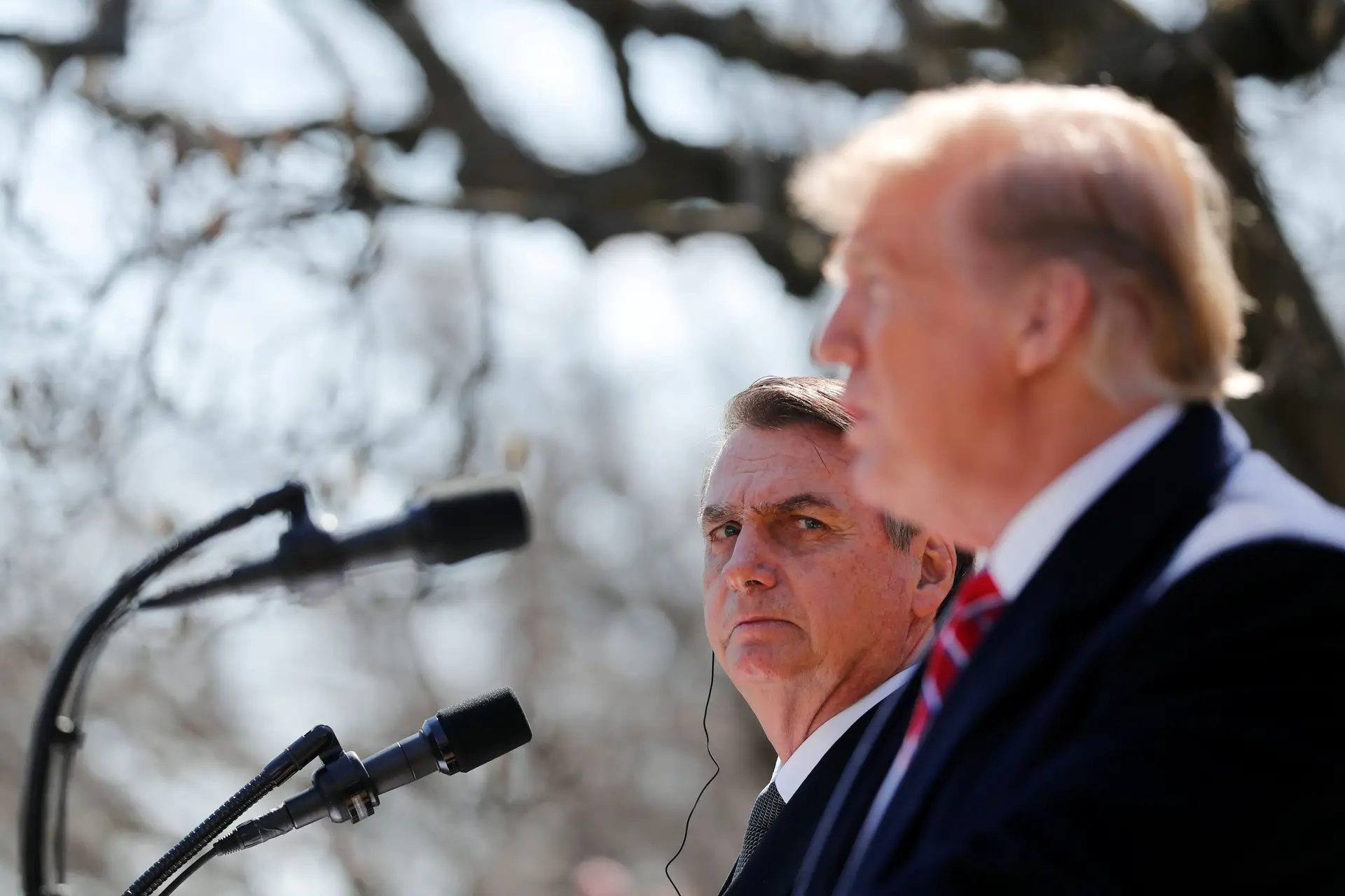 Trump "não é a pessoa mais importante do mundo", diz Bolsonaro