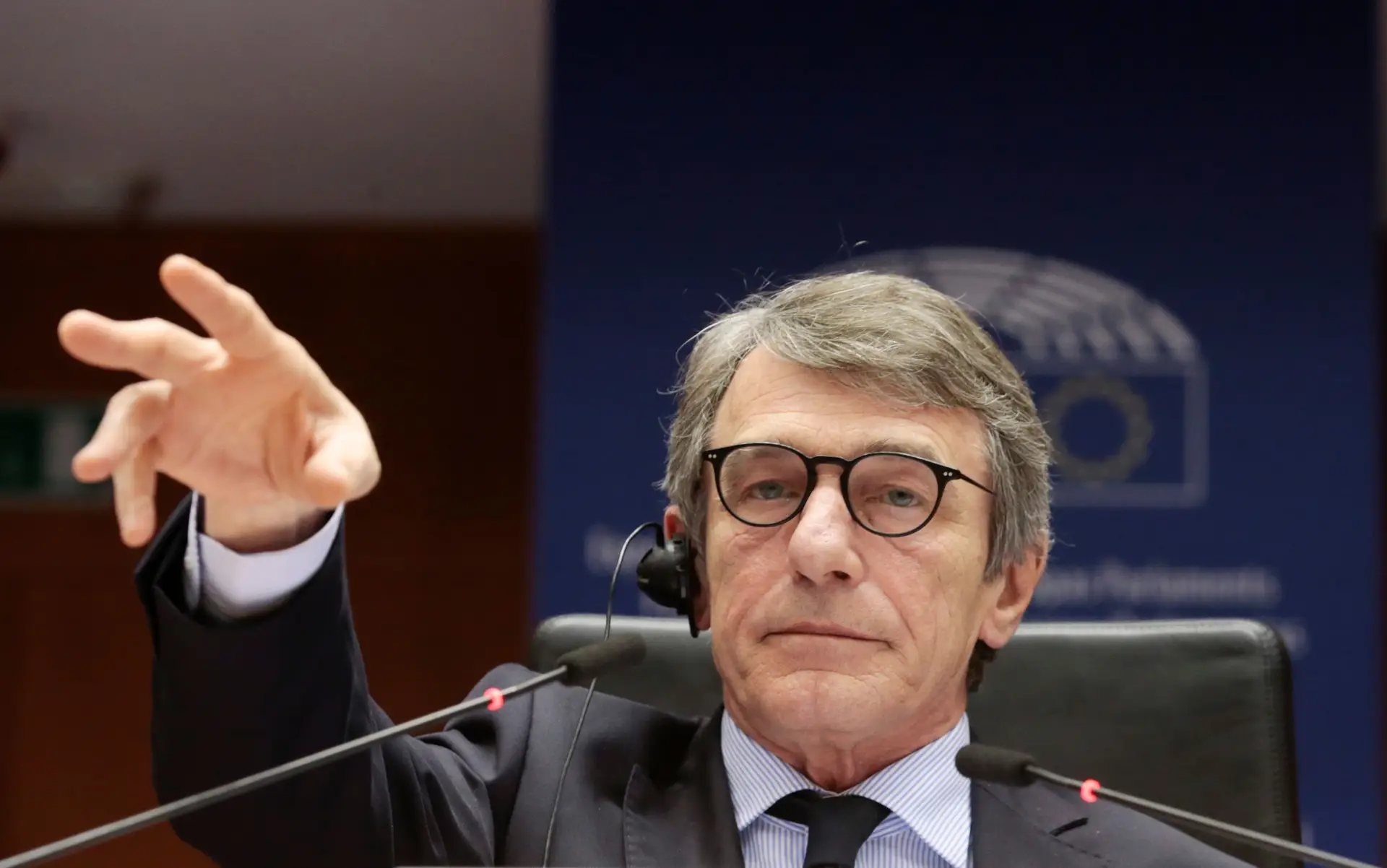 Presidente do Parlamento Europeu de quarentena voluntária após deslocação a Itália