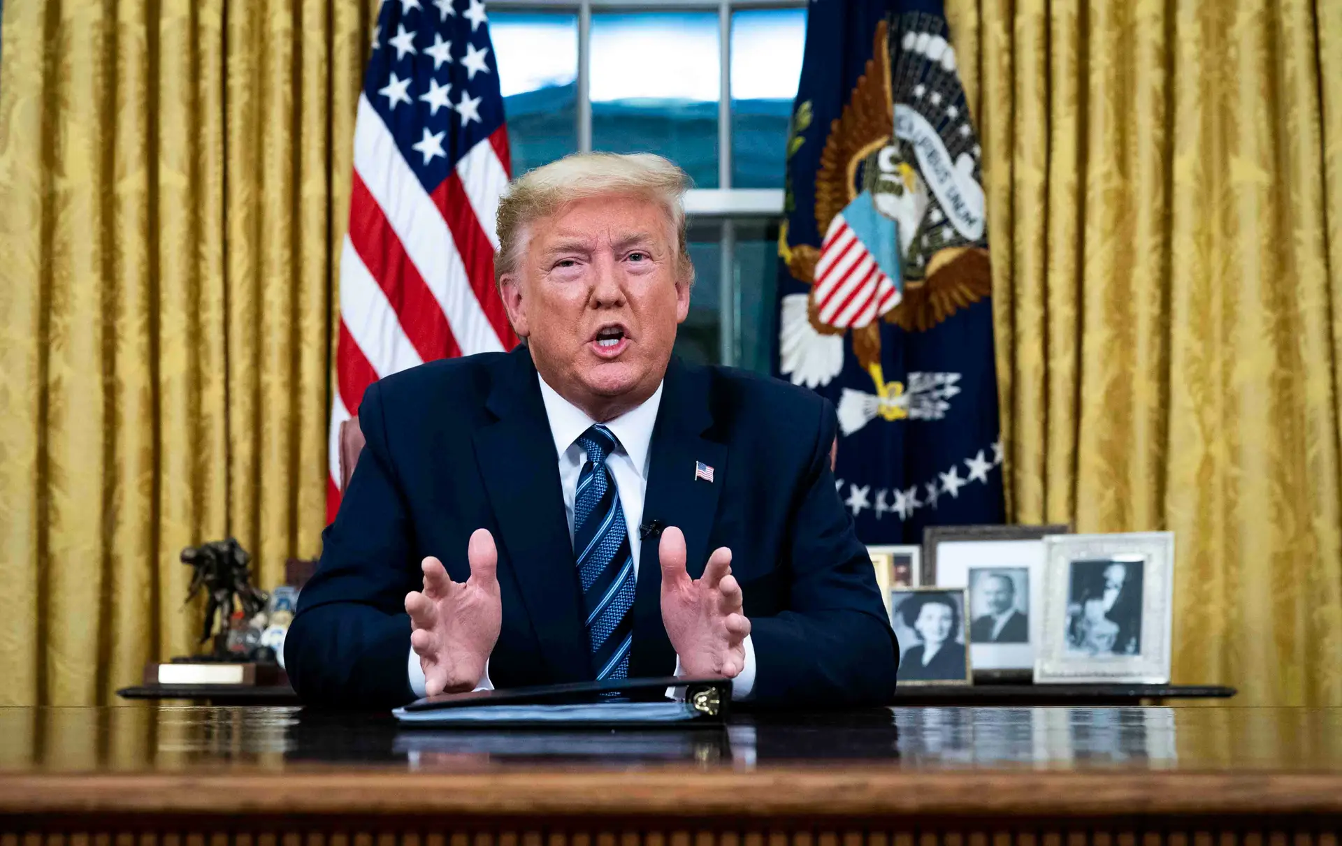 Trump diz que EUA poderão entrar em recessão económica