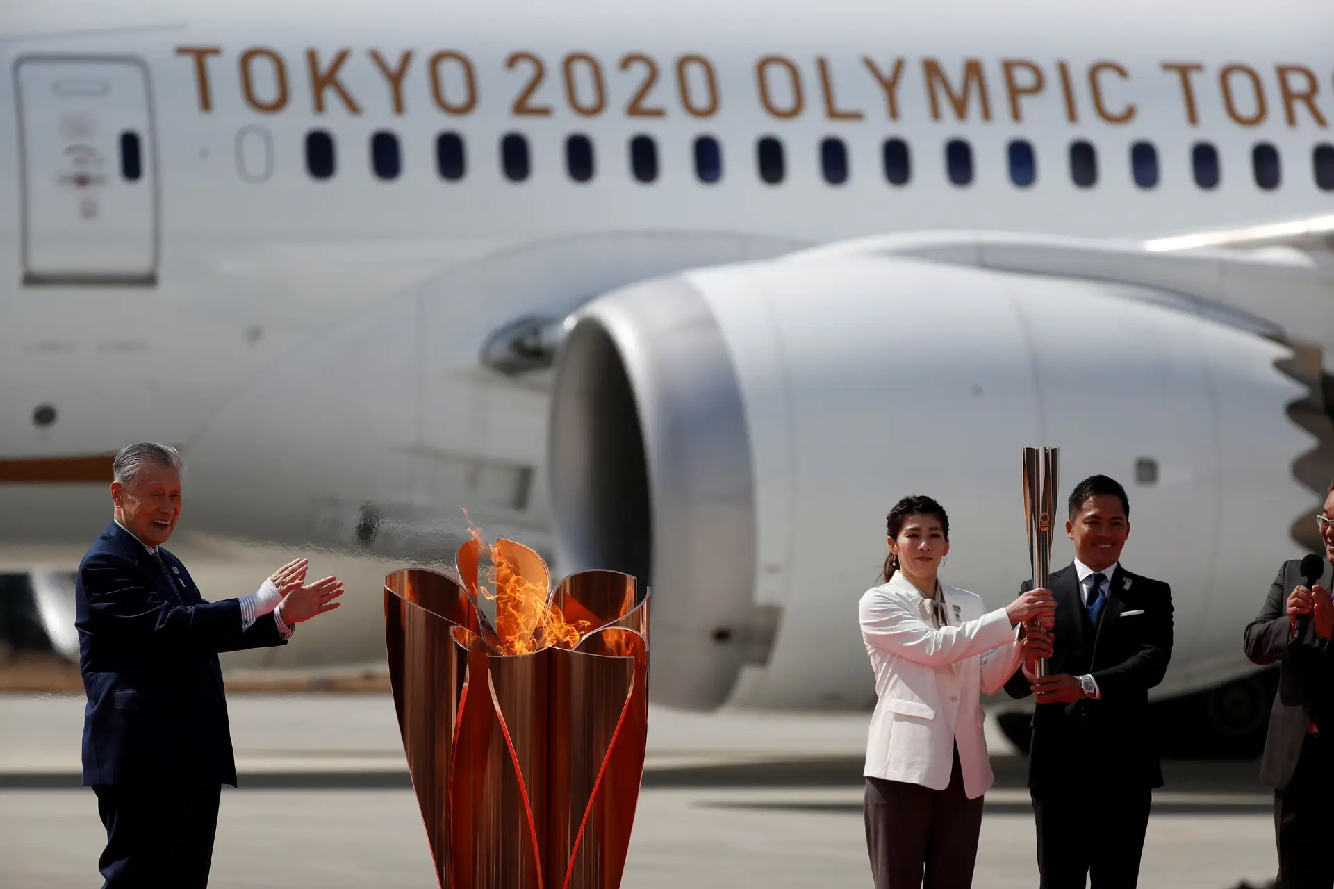 Tóquio2020: Chama olímpica chegou ao Japão