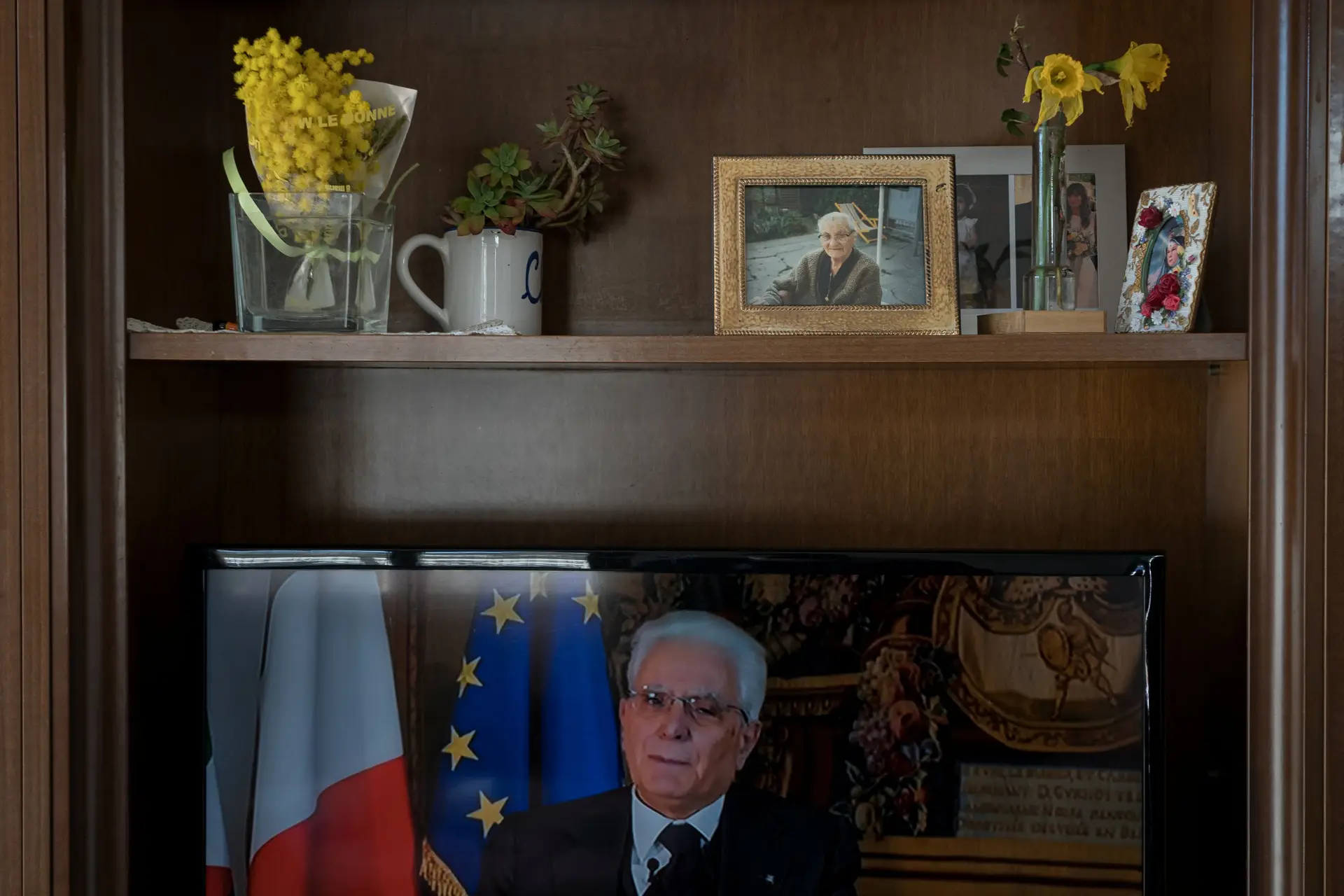 Presidente pede aos italianos "a mesma unidade que no pós-guerra"