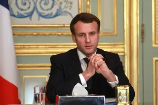 Covid-19: Presidente francês prepara "iniciativa importante" com Trump