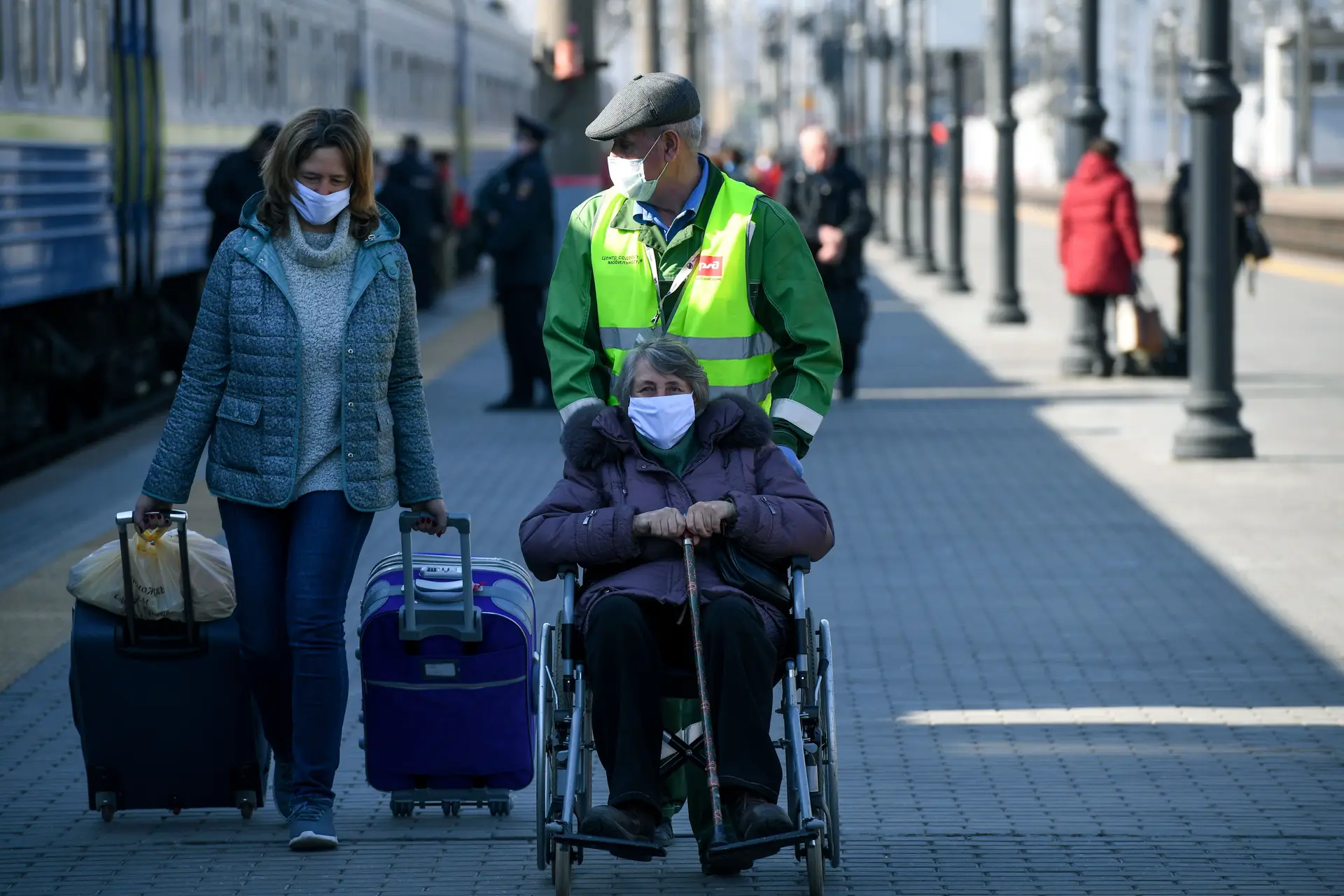Rússia fecha todas as fronteiras a partir de segunda-feira