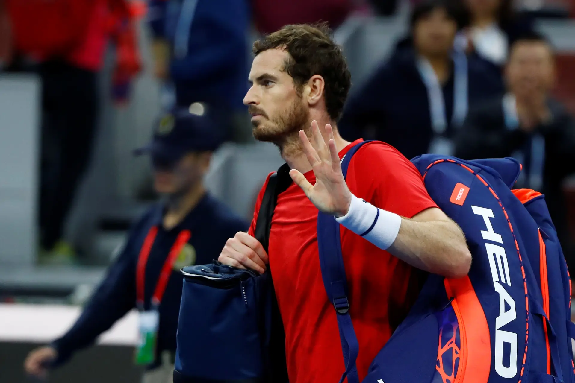 Tenista Andy Murray fez doação a hospital de Cambridge