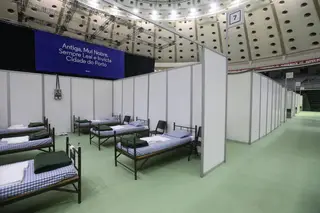 Só dois dos hospitais de campanha em Portugal foram usados 