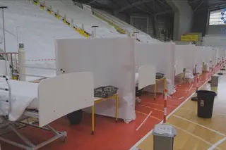 Hospital de campanha entra em funcionamento em Ovar