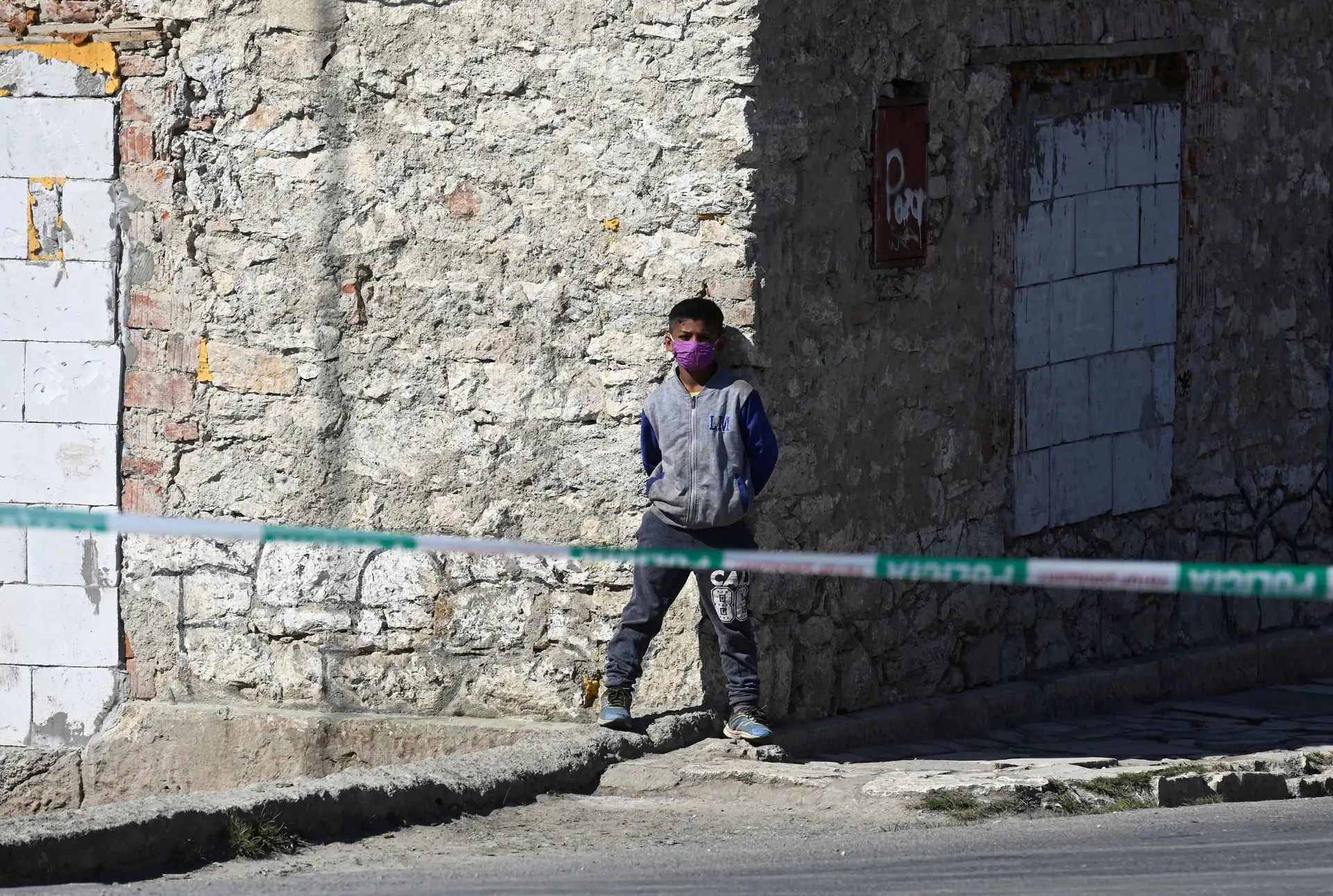 Bairro de comunidade cigana em Zehra, Eslováquia