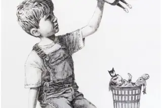 Banksy oferece obra que homenageia os profissionais de saúde a hospital britânico