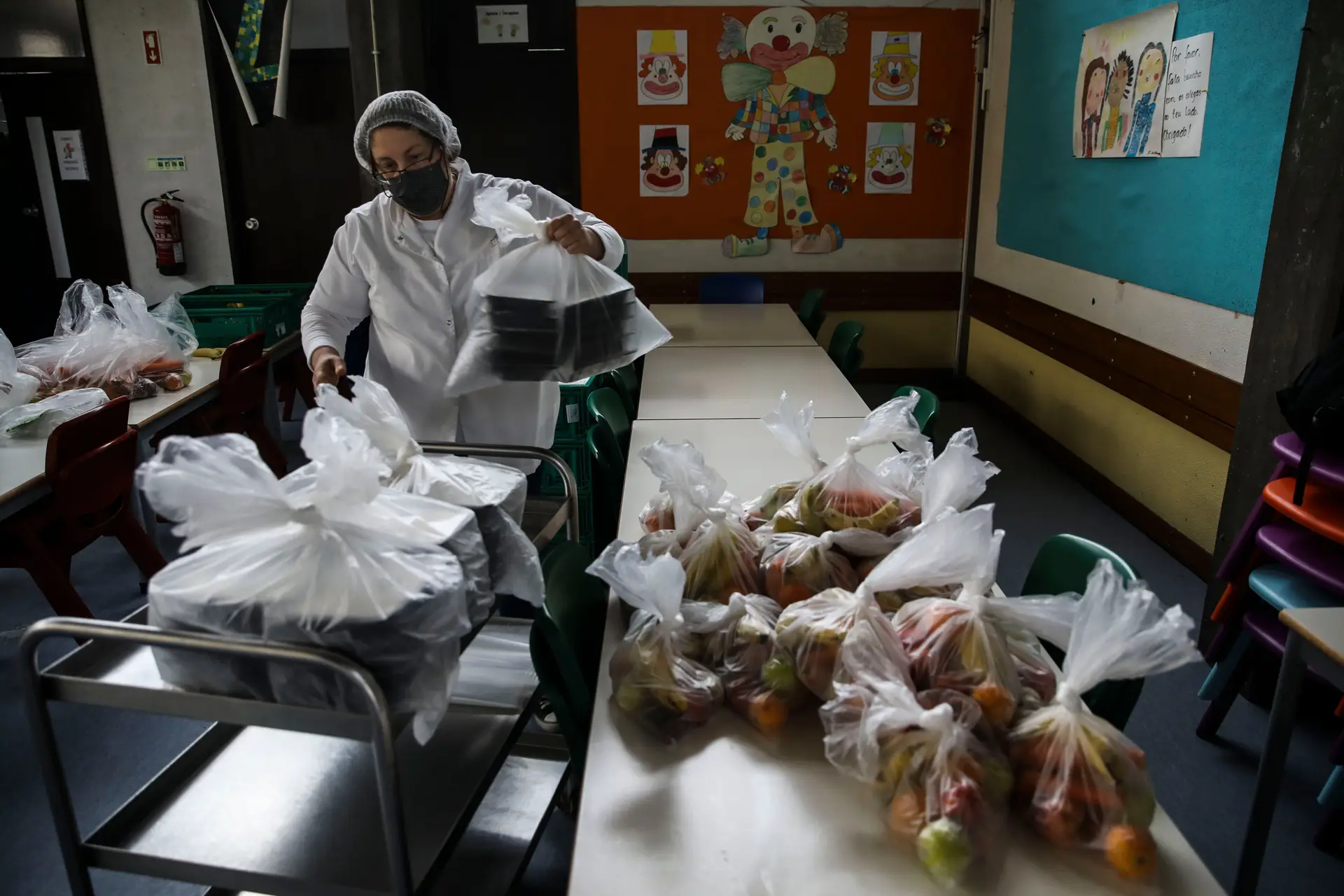 Escolas de Sintra abrem portas para alimentar crianças do concelho