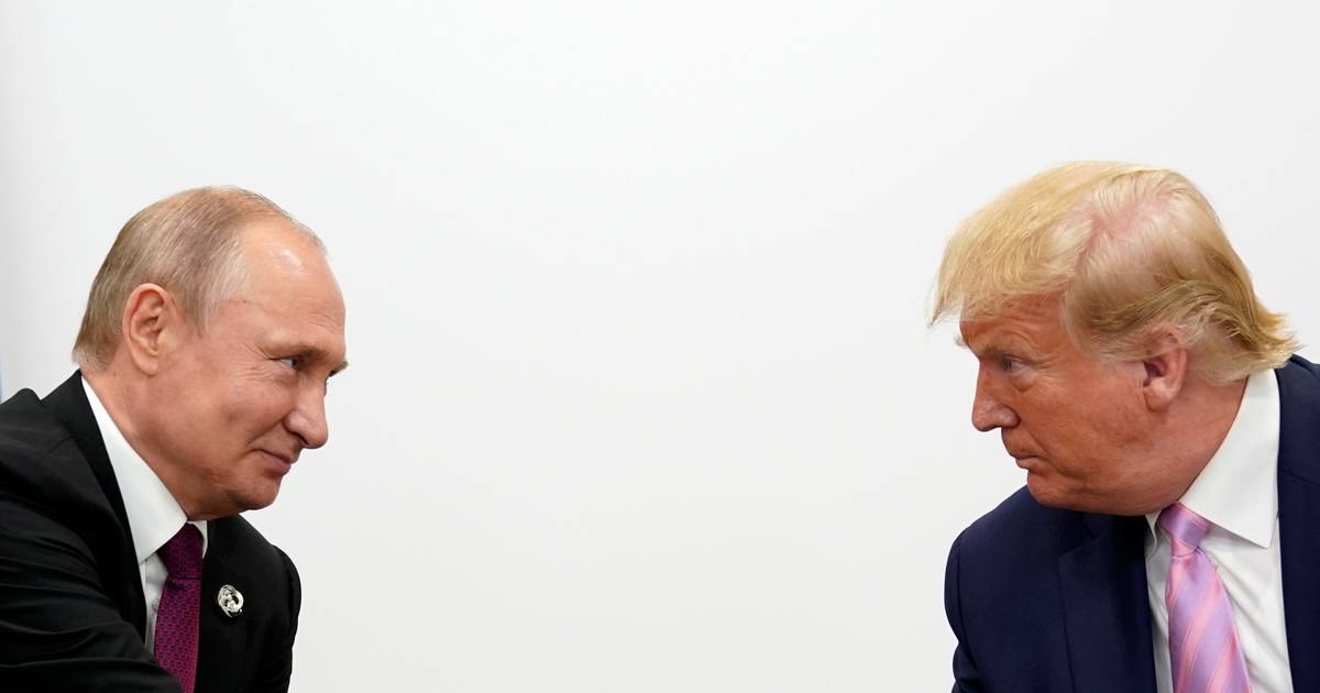 Donald Trump diz que encontro com Putin pode estar para breve mas ainda sem data definida