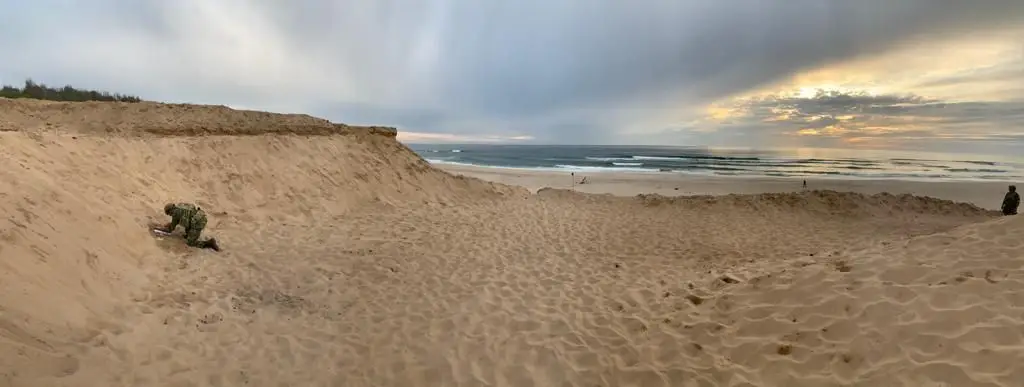 Marinha neutralizou engenho fumígeno em praia de Ovar