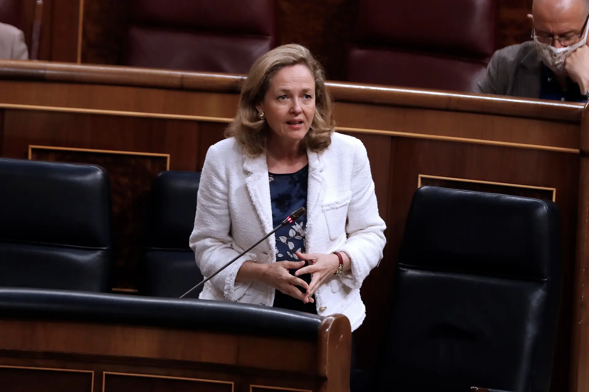 Ministra da Economia espanhola, Nadia Calviño