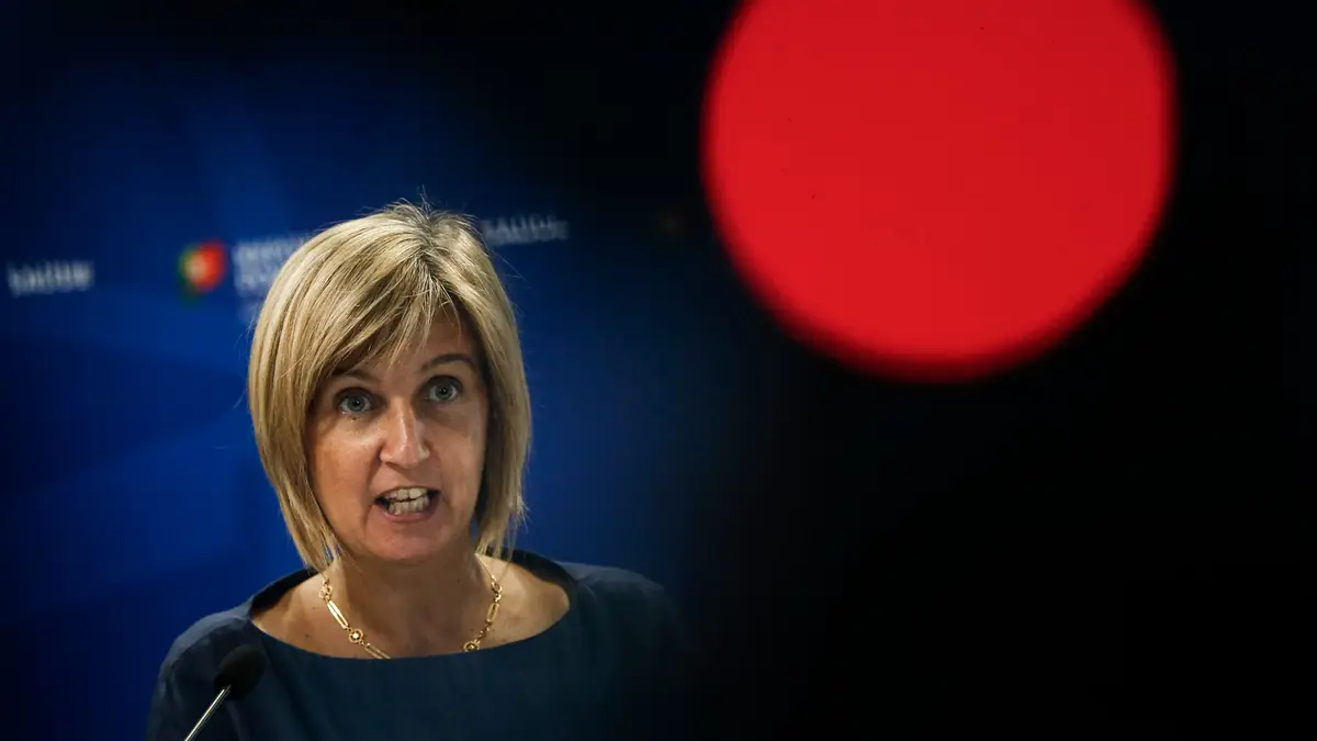 Marta Temido, ministra da Saúde