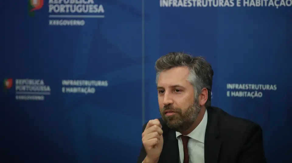 Pedro Nuno Santos, ministro das Infraestruturas.