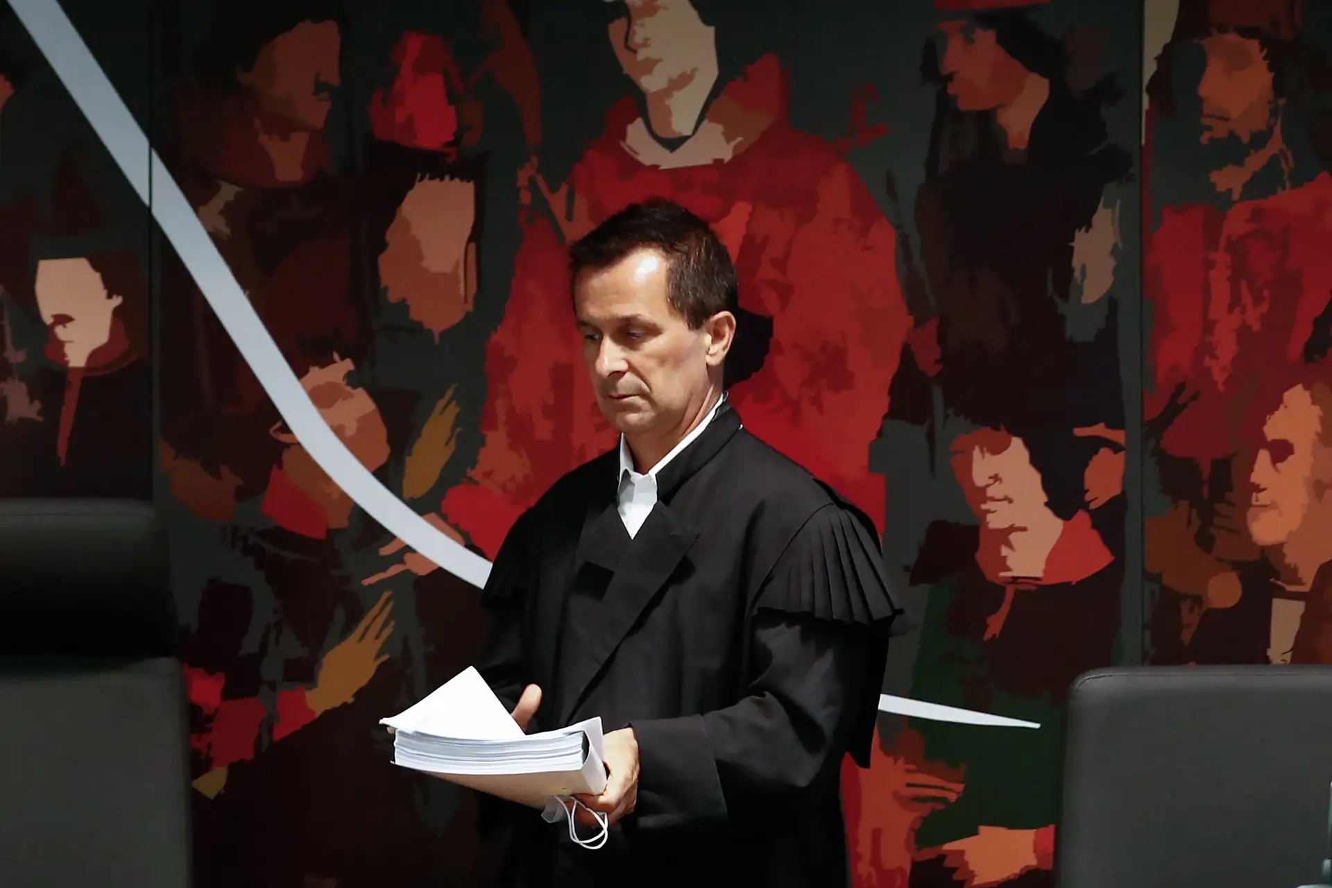 O juiz Ivo Rosa, durante a sessão do debate instrutório no âmbito do processo Operação Marquês, no Campus de Justiça, em Lisboa