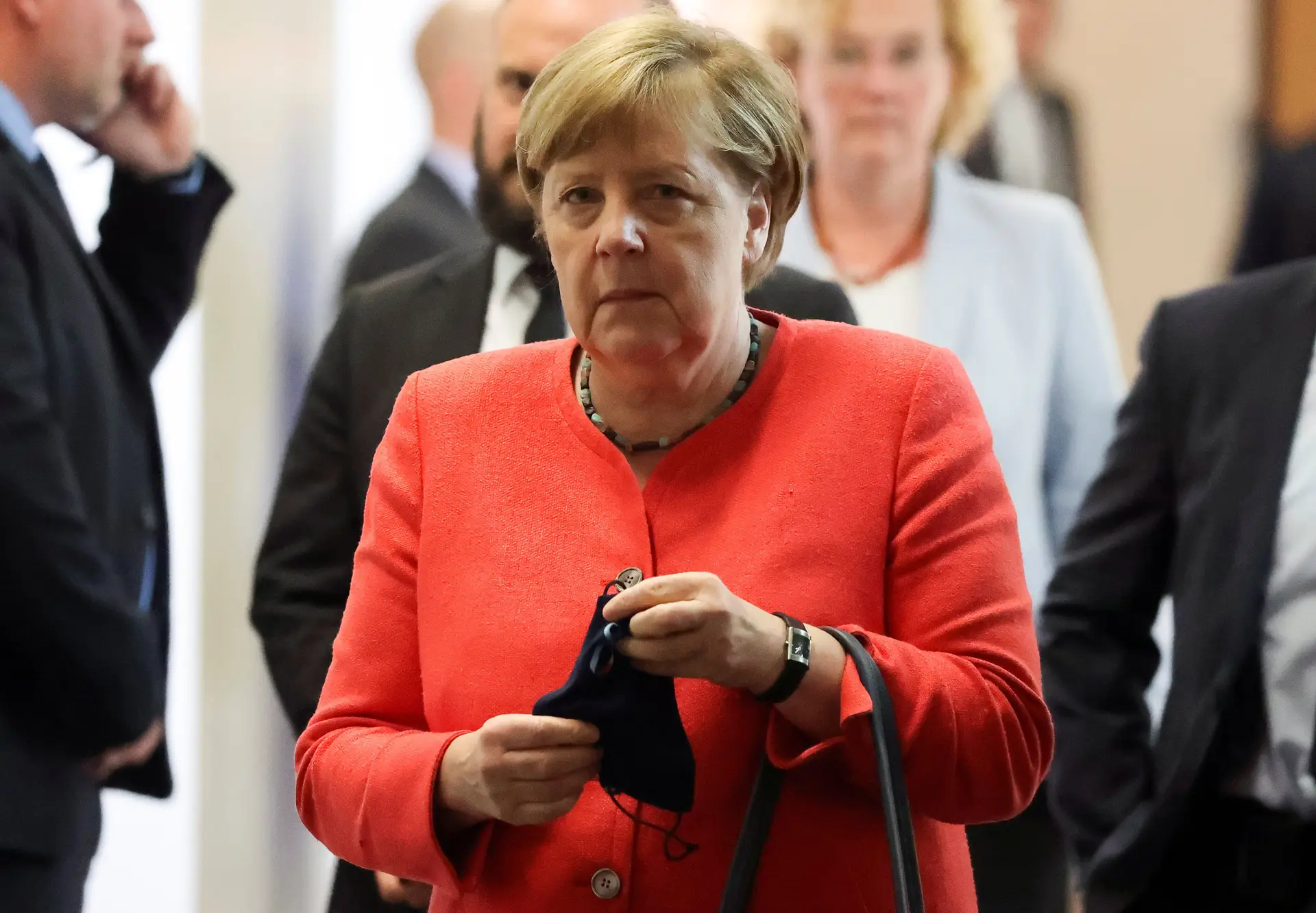 Angela Merkel, chanceler alemã.