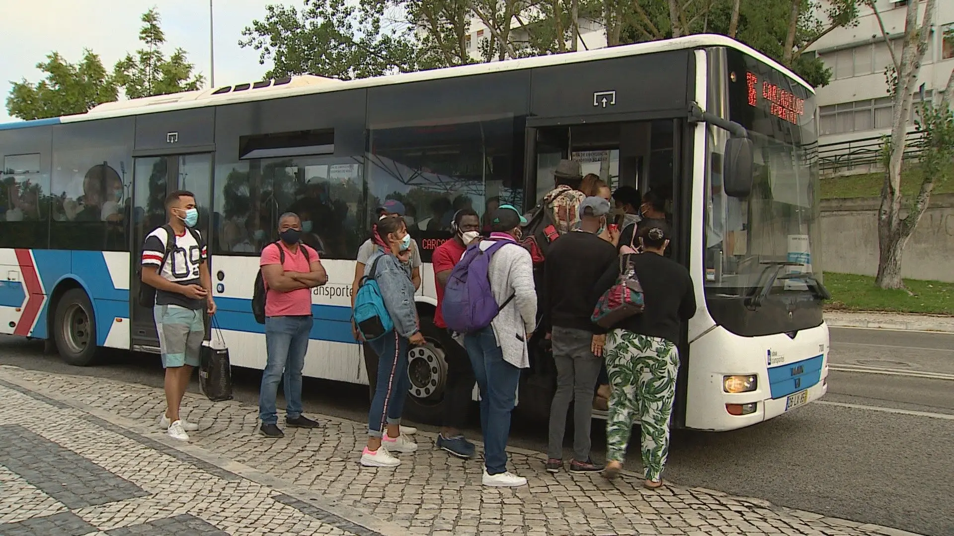 Residentes nas zonas em estado de calamidade utilizam mais os transportes públicos