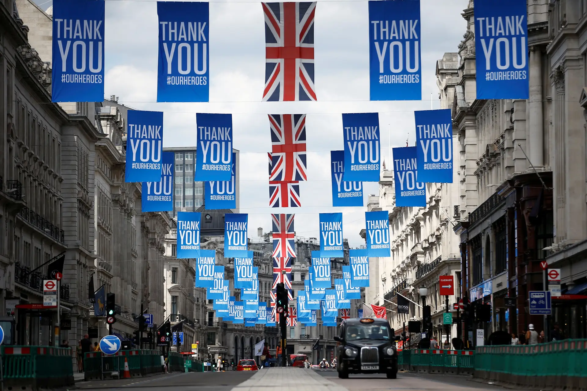 Reino Unido regista mais 21 mortes e 650 casos de Covid-19