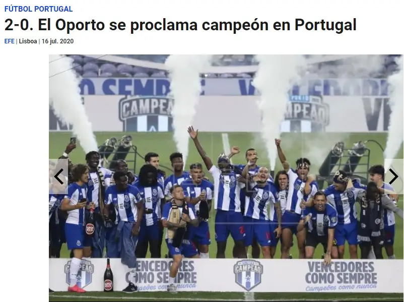 FC Porto 'ganha' dois títulos de campeão mundial de clubes -  FC Porto - Jornal Record
