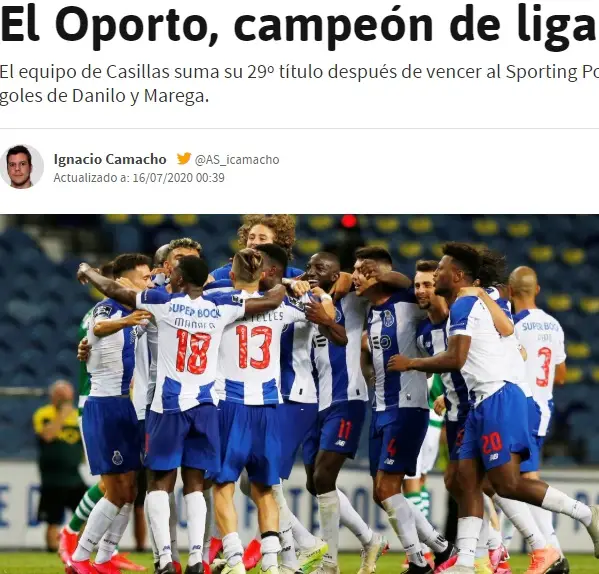 FC Porto 'ganha' dois títulos de campeão mundial de clubes -  FC Porto - Jornal Record