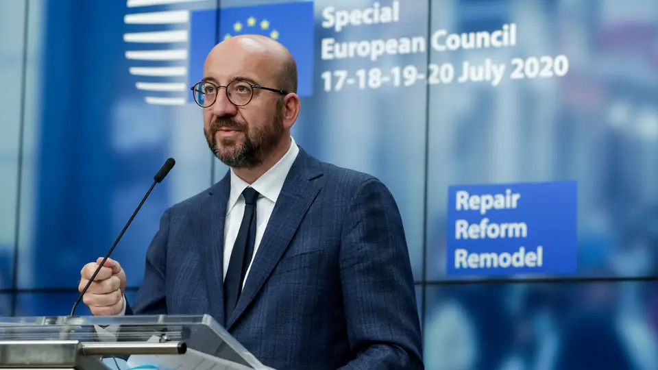 Charles Michel, presidente do Conselho Europeu.