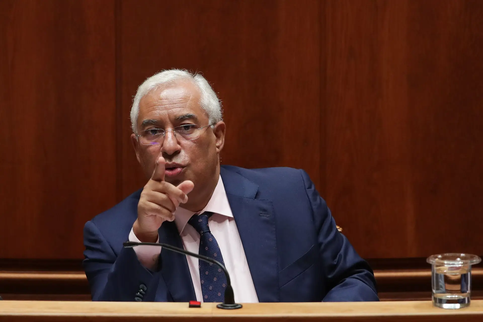 O primeiro-ministro, António Costa, participa no debate parlamentar sobre o Estado da Nação, na Assembleia da República, em Lisboa