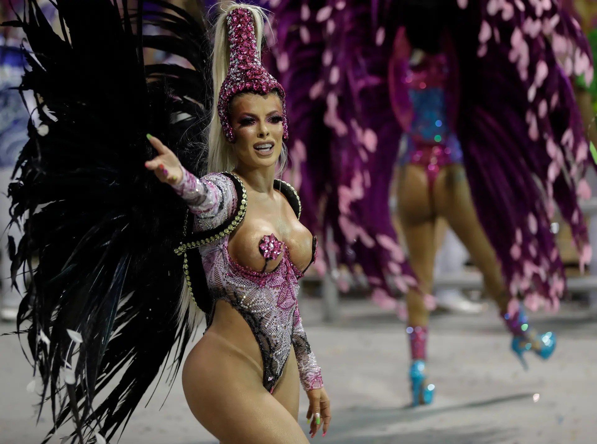 Carnaval de São Paulo, Brasil, fevereiro de 2020