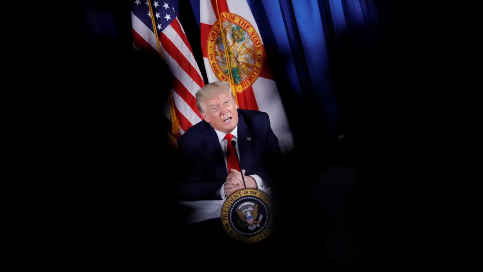 Donald Trump, Presidente dos EUA.