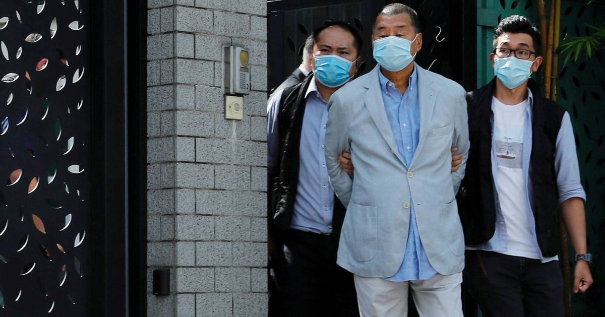 China justifica prisão de Jimmy Lai como reforço do "Estado de direito"