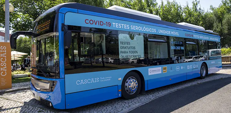 CovidBus vai testar todo o pessoal docente e não docente das escolas de Cascais