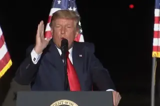 Trump acusa os media de prejudicar o desenvolvimento da vacina contra a Covid-19