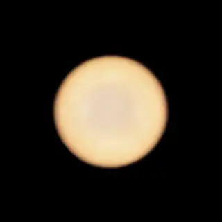 Planet Venus seen by the ALMA observatory, Atacama Large Millimeter / submillimeter Array