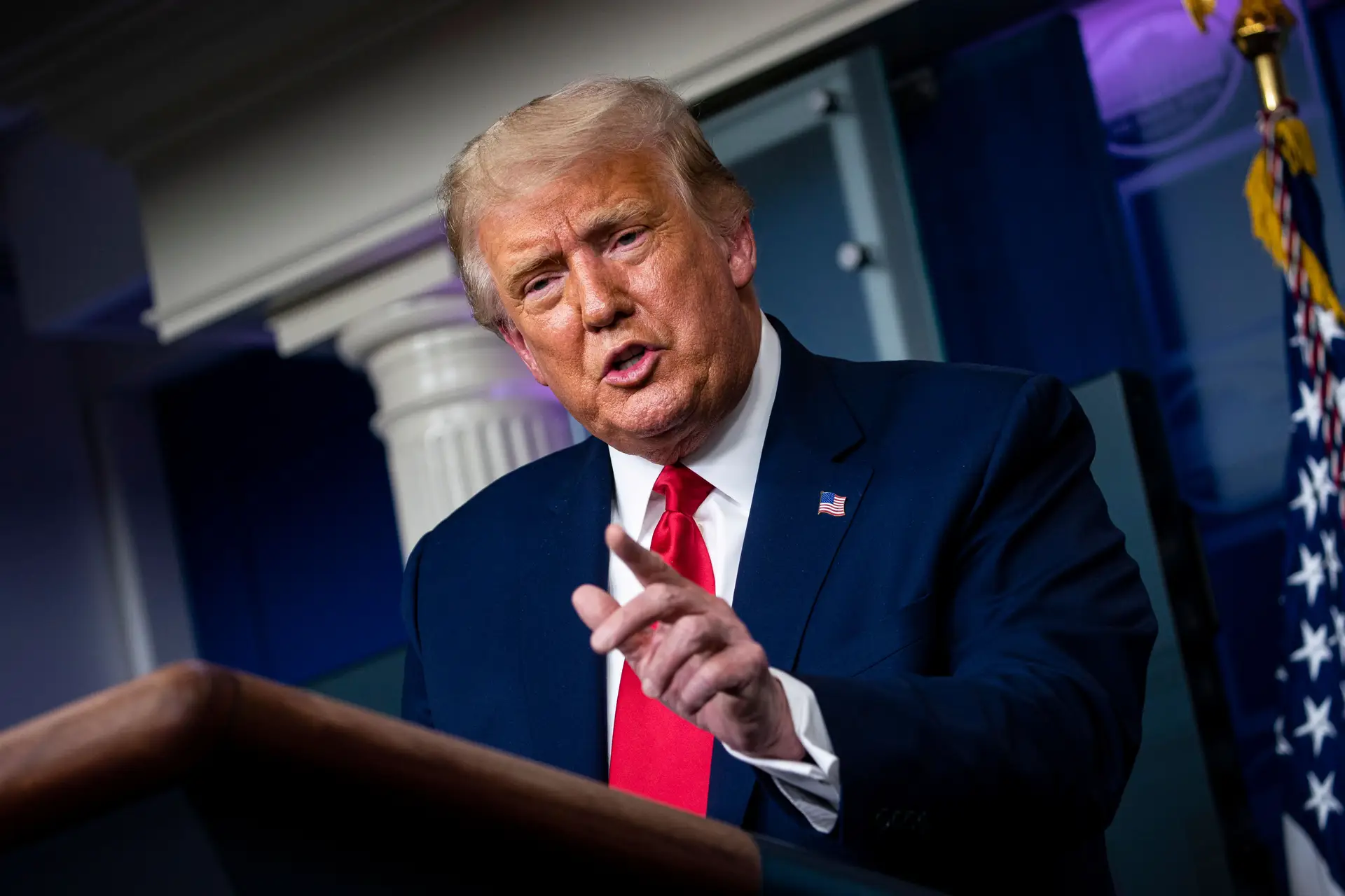 Trump pede ao Senado que vote "sem demora" para o Supremo Tribunal