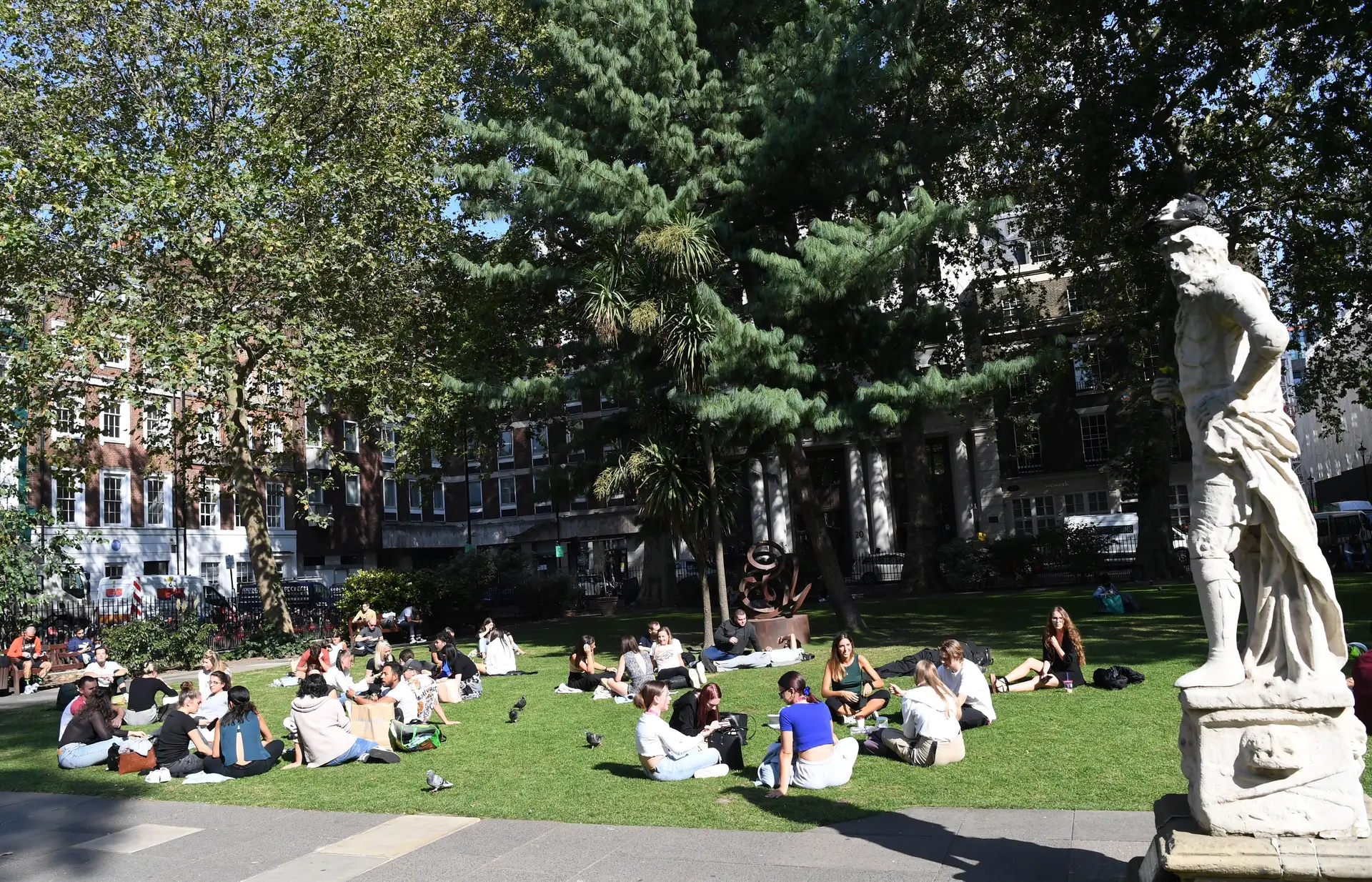 Praça Soho em Londres 21 de setembro de 2020