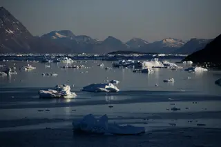 Gronelândia perdeu numa semana gelo suficiente para cobrir Portugal