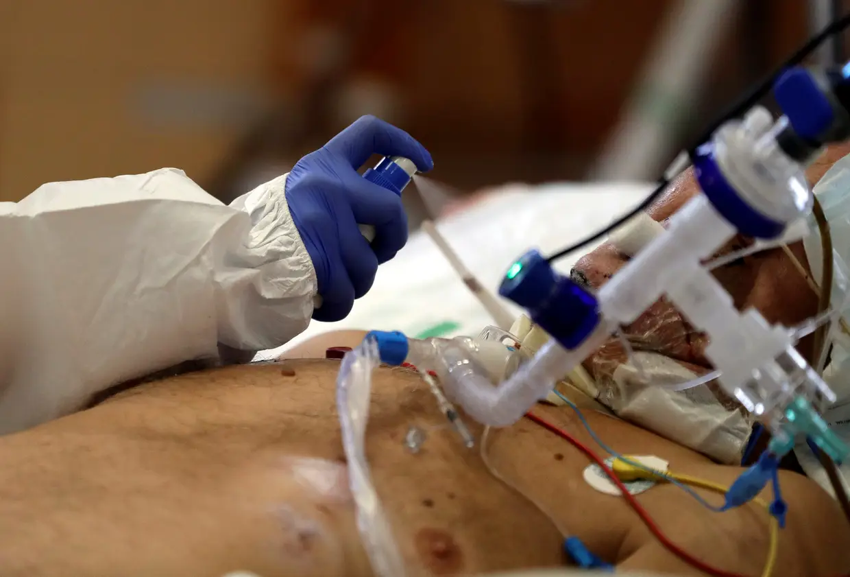 Intensive care at the Prague hospital in the Czech Republic