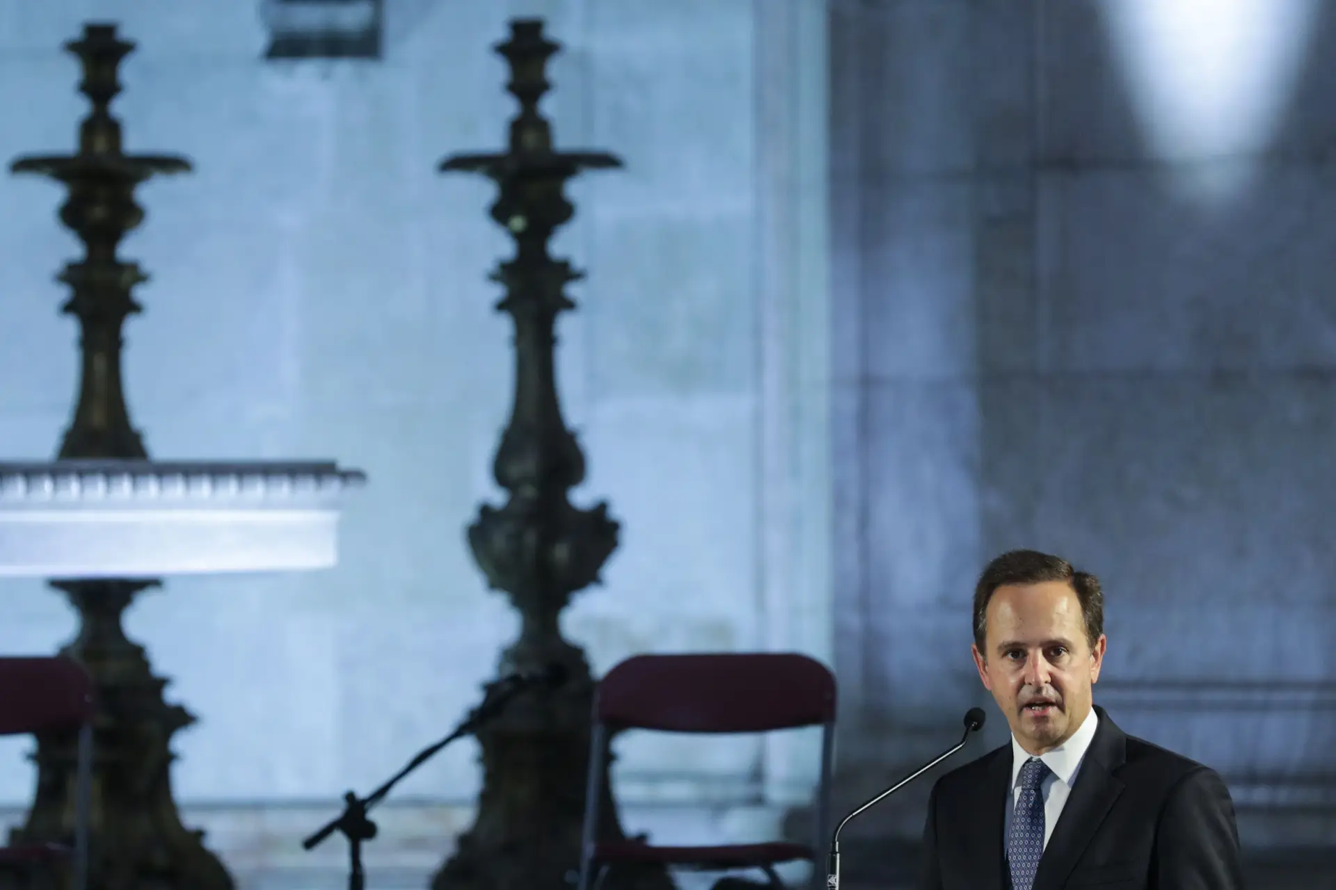 O Presidente da Câmara de Lisboa, Fernando Medina.