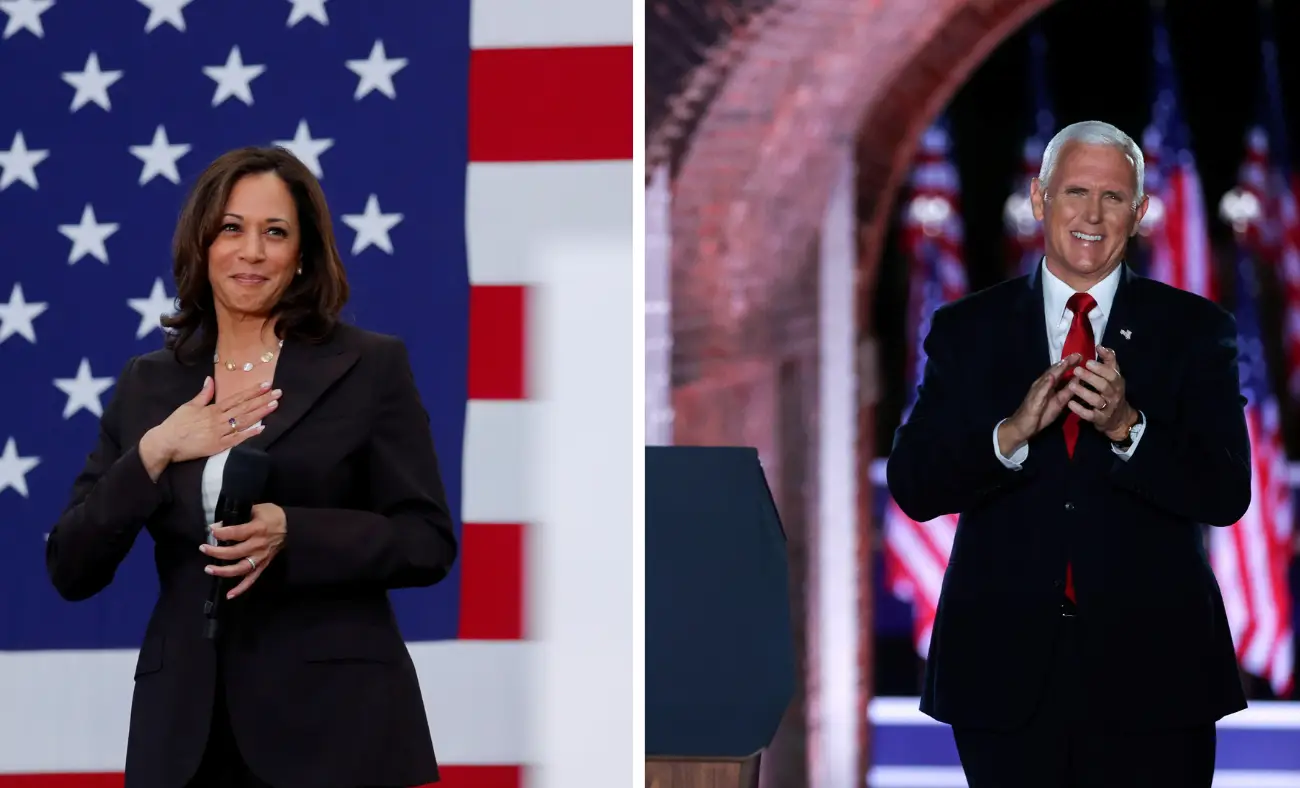 Eleições nos EUA. Mike Pence e Kamala Harris encontram-se para um debate único