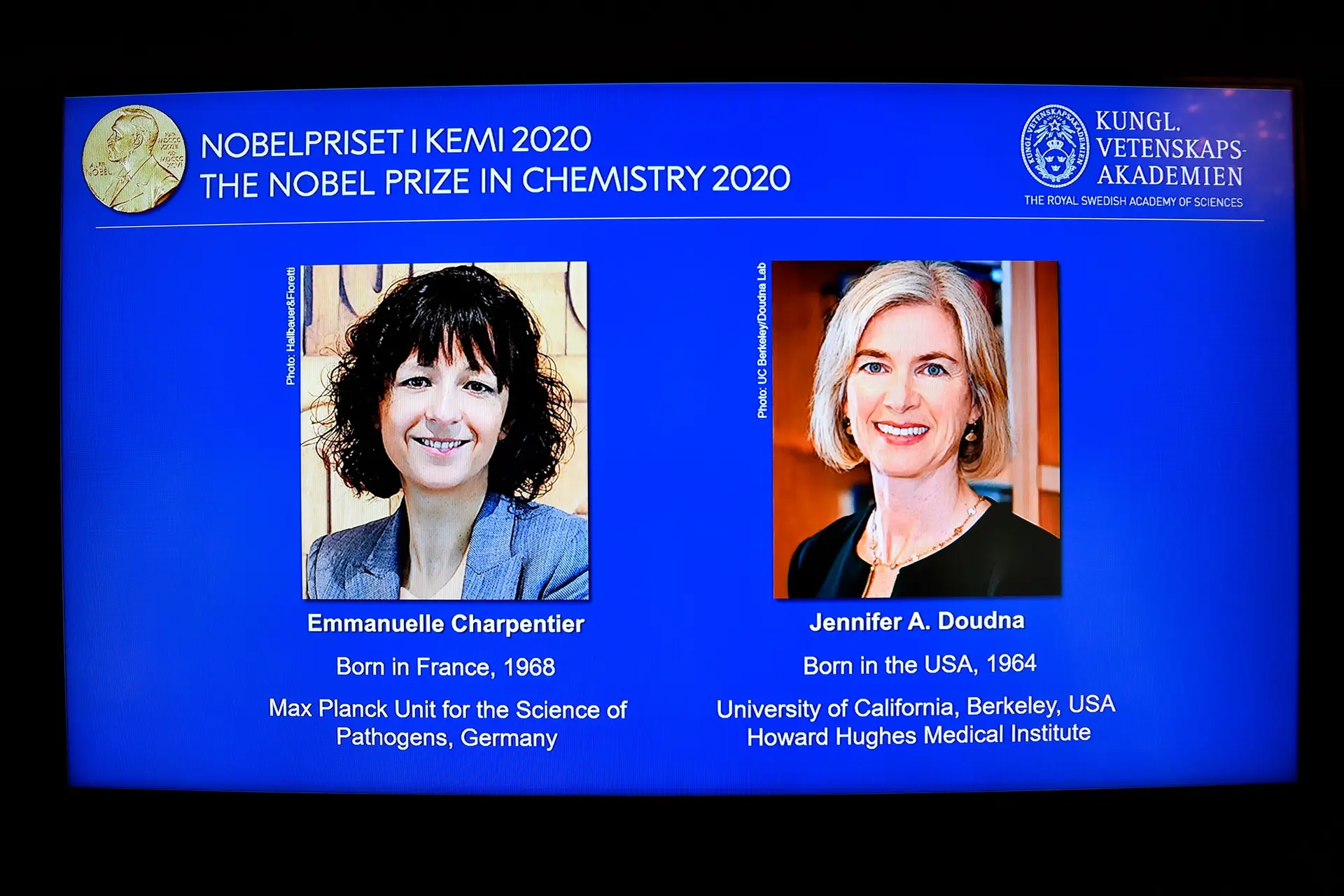 Emmanuelle Charpentier e Jennifer A. Doudna